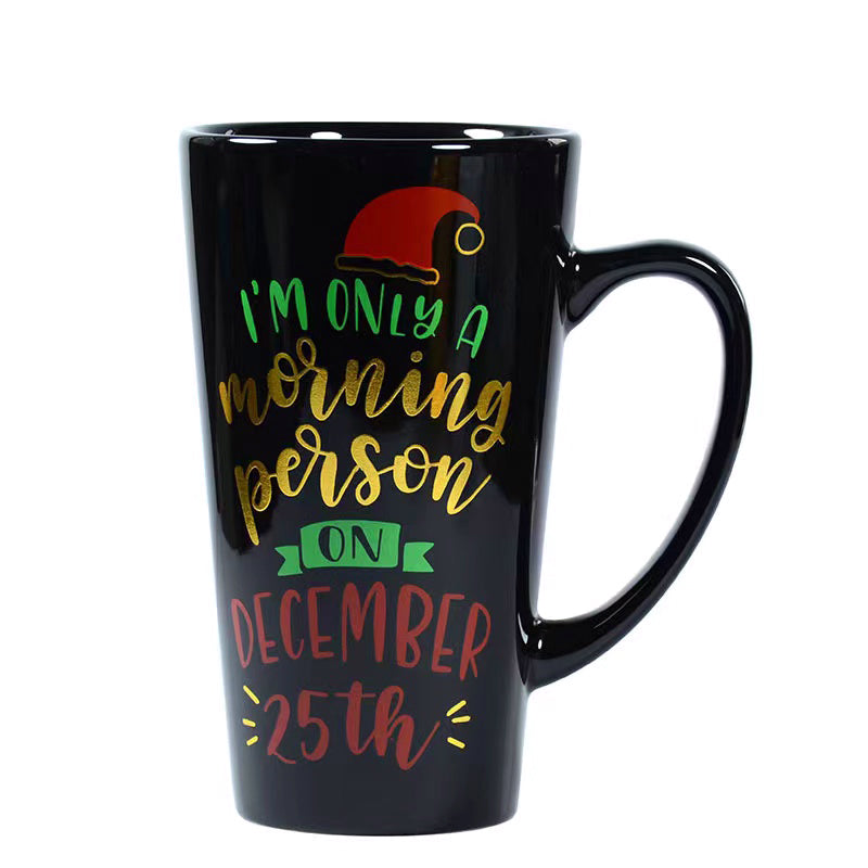 Tazas altas de cerámica estilo cafetería de 16 oz - By Boat