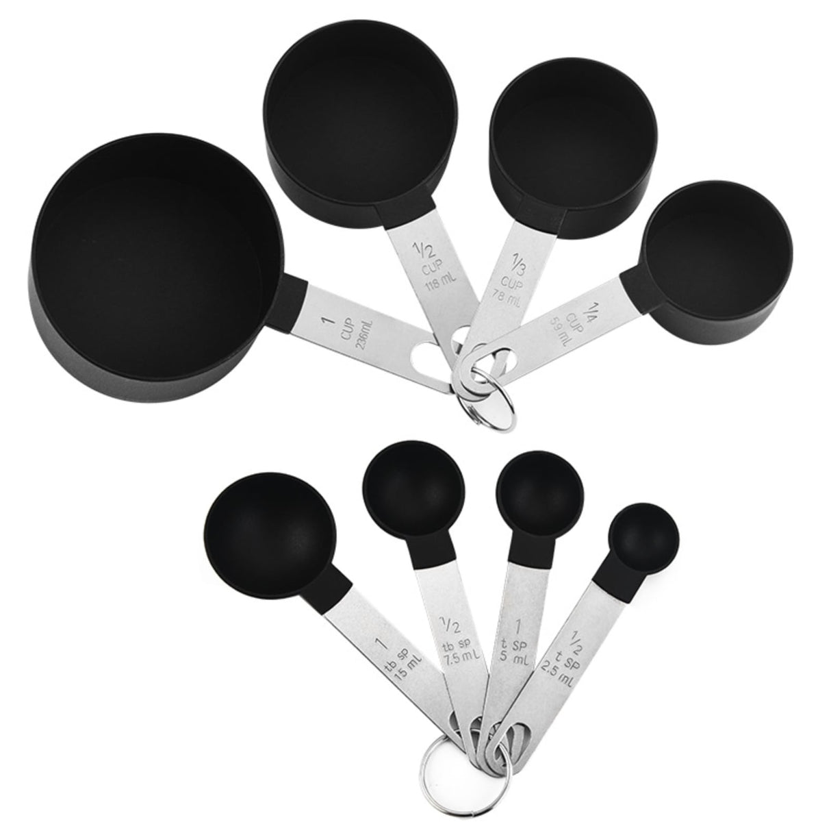 Stackable Measuring Cups And Spoons Set