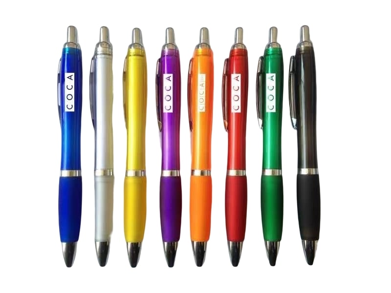 Bolígrafo translúcido