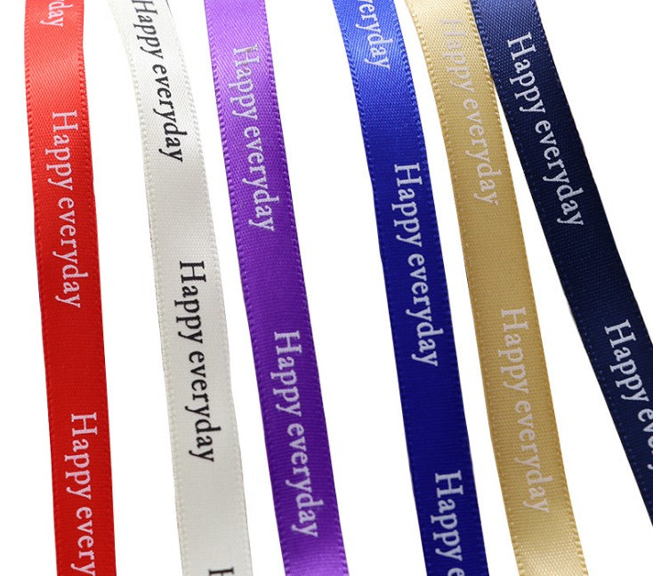 Ruban en polyester personnalisé