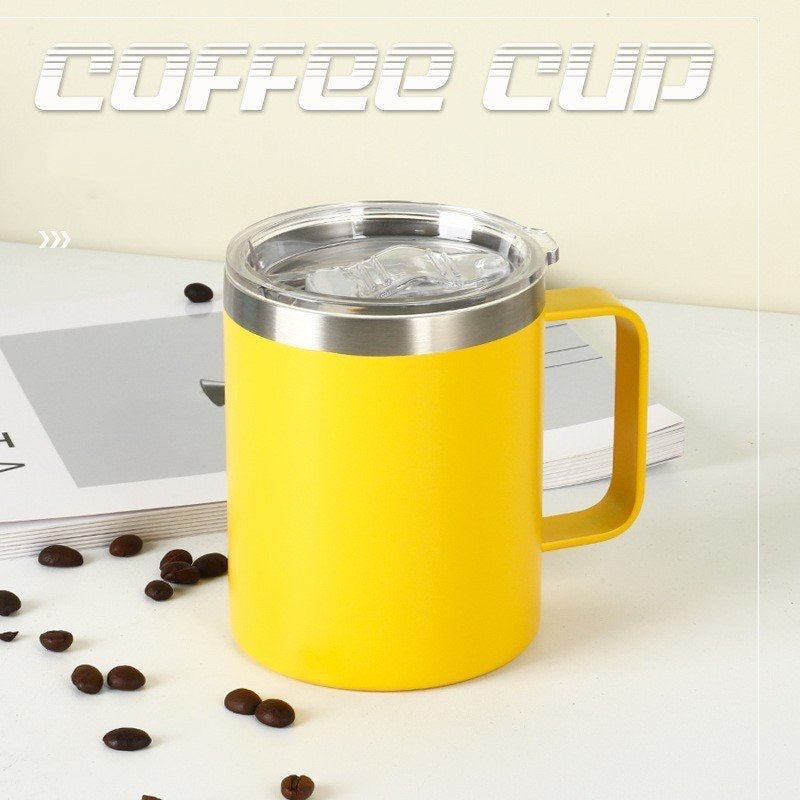 Vaso con asa de 12 oz con aislamiento de doble capa