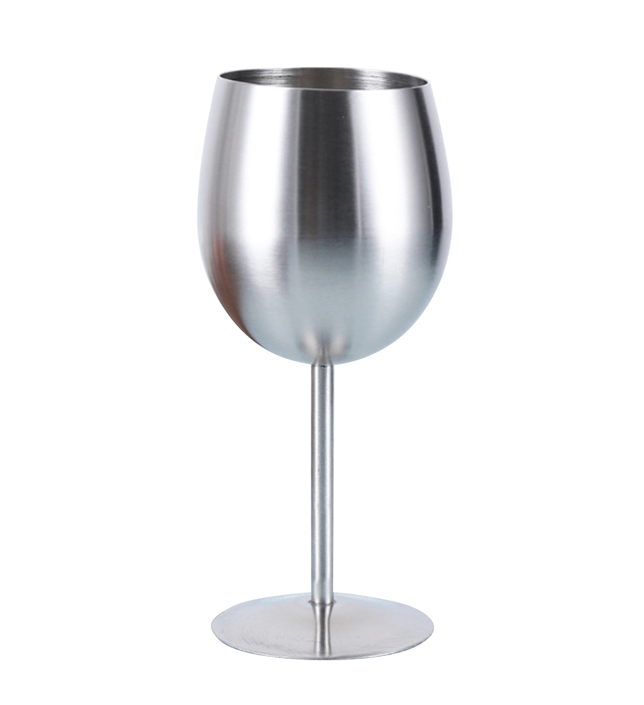 Copas de vino de acero inoxidable de 350 ml