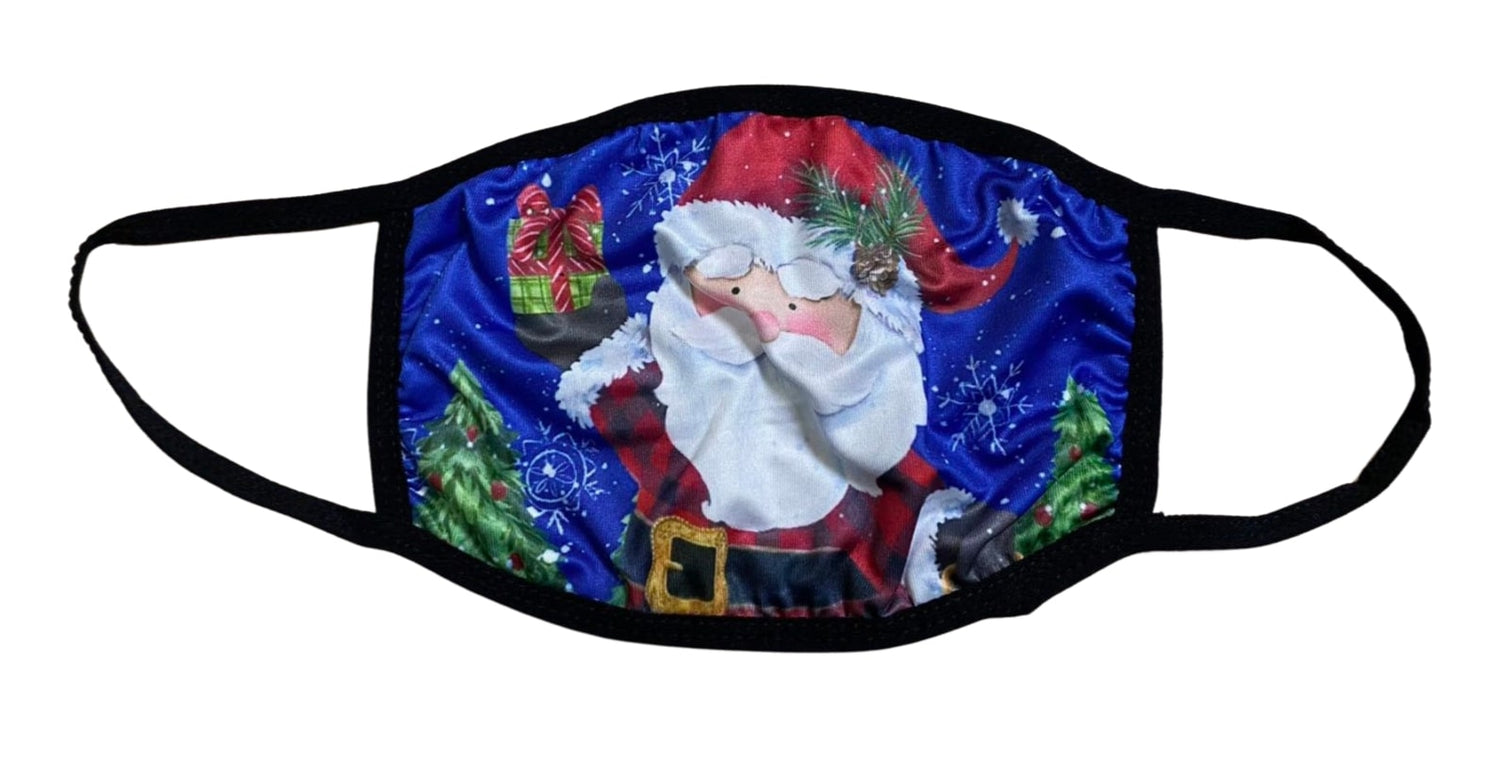 Mascarilla navideña de sublimación