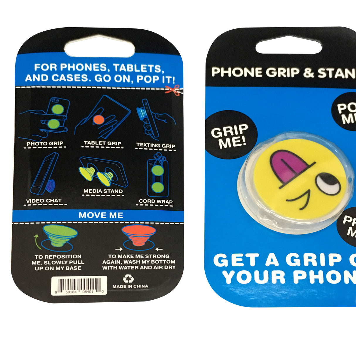 Popsock con embalaje blíster