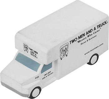 Alivio del estrés con forma de furgoneta