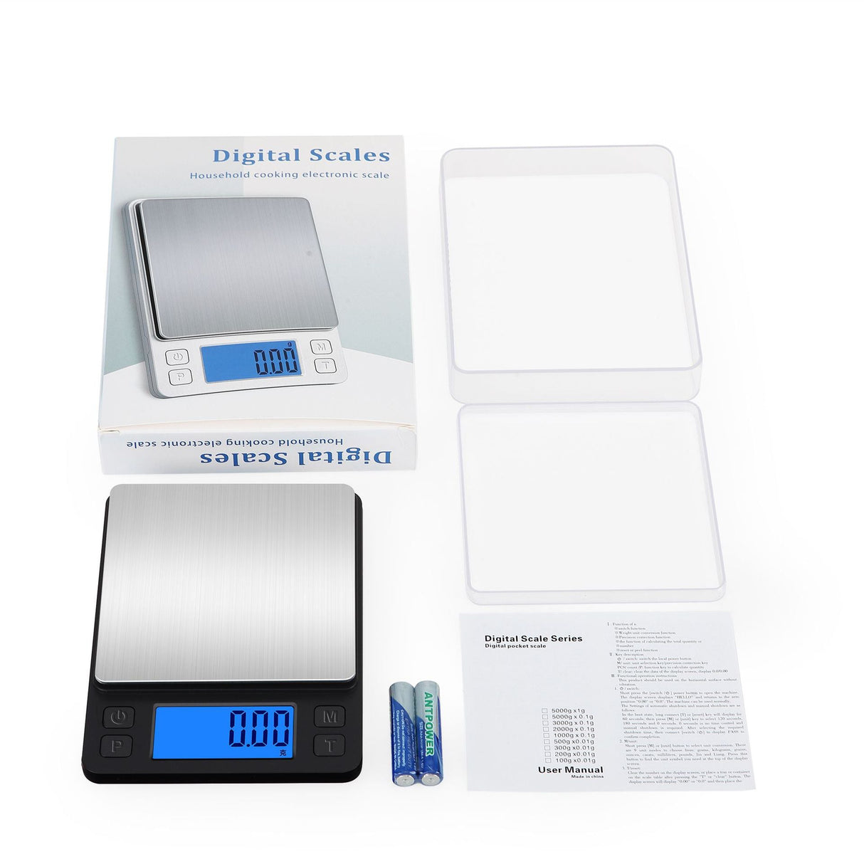 0.1g/3kg Upgraded Small Food Scale - Yorkn Inc✅