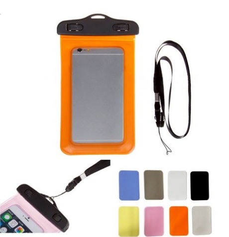 Pvc Waterproof Phone Pouch With Abs Clip