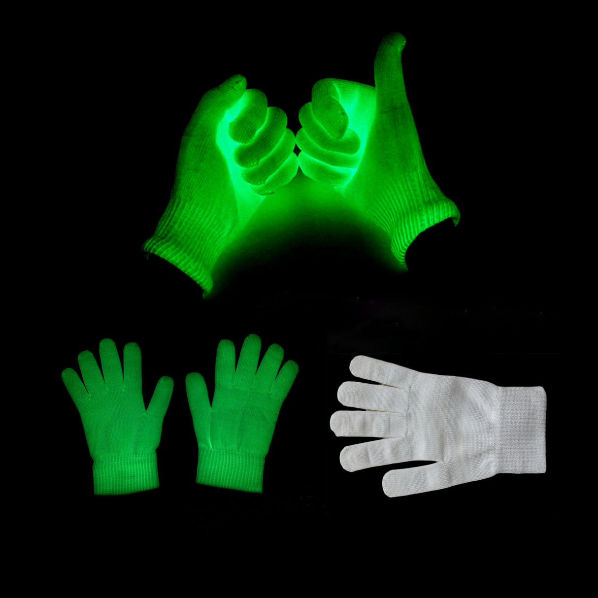 Glow In The Dark Gloves