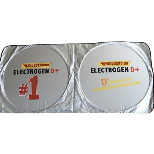 Car Sun Shade With A Pouch