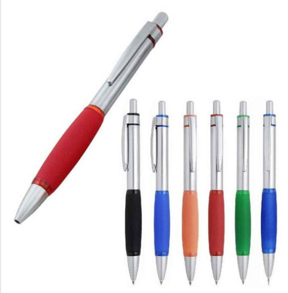 Bolígrafo de plástico con clip Click