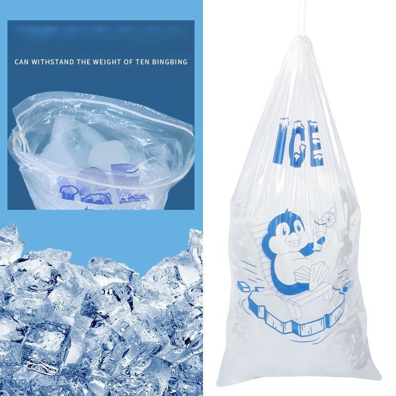 10 Lb Drawstring Ice Bag - Yorkn Inc✅