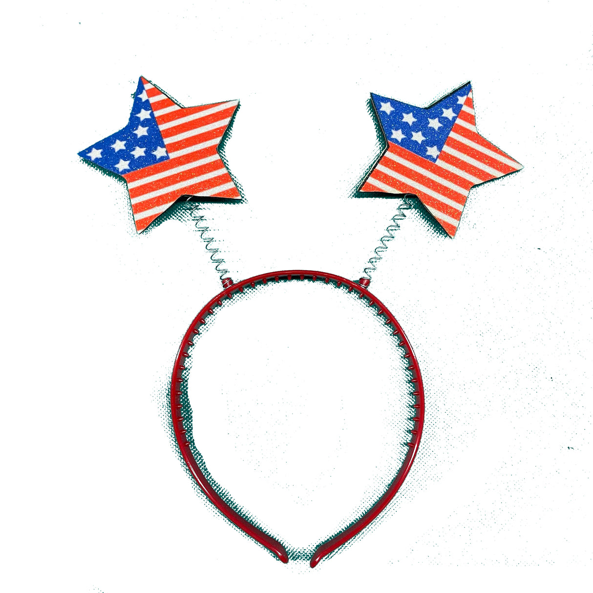 La banda para el cabello con la bandera nacional