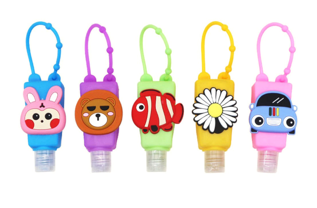 Portabotellas de desinfectante