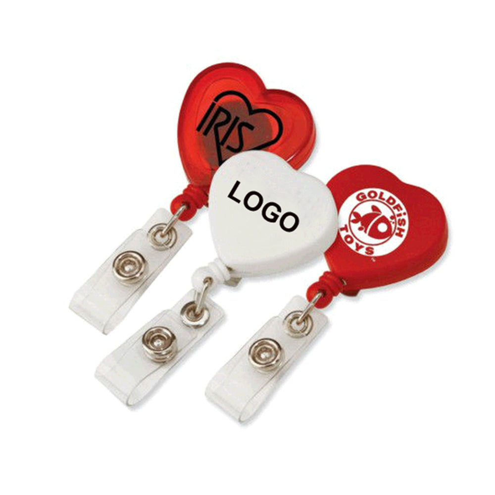 Heart Shaped Badge Id Holder