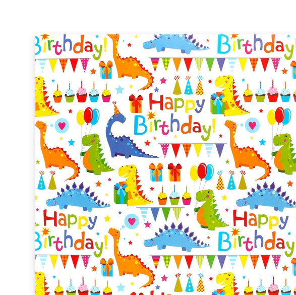 Hoja de papel para envolver regalos