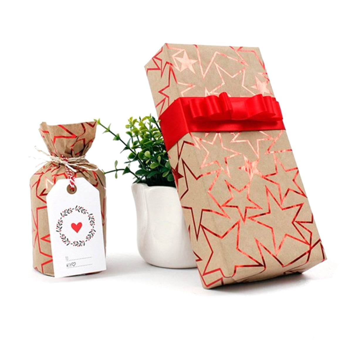 Hoja de papel para envolver regalos