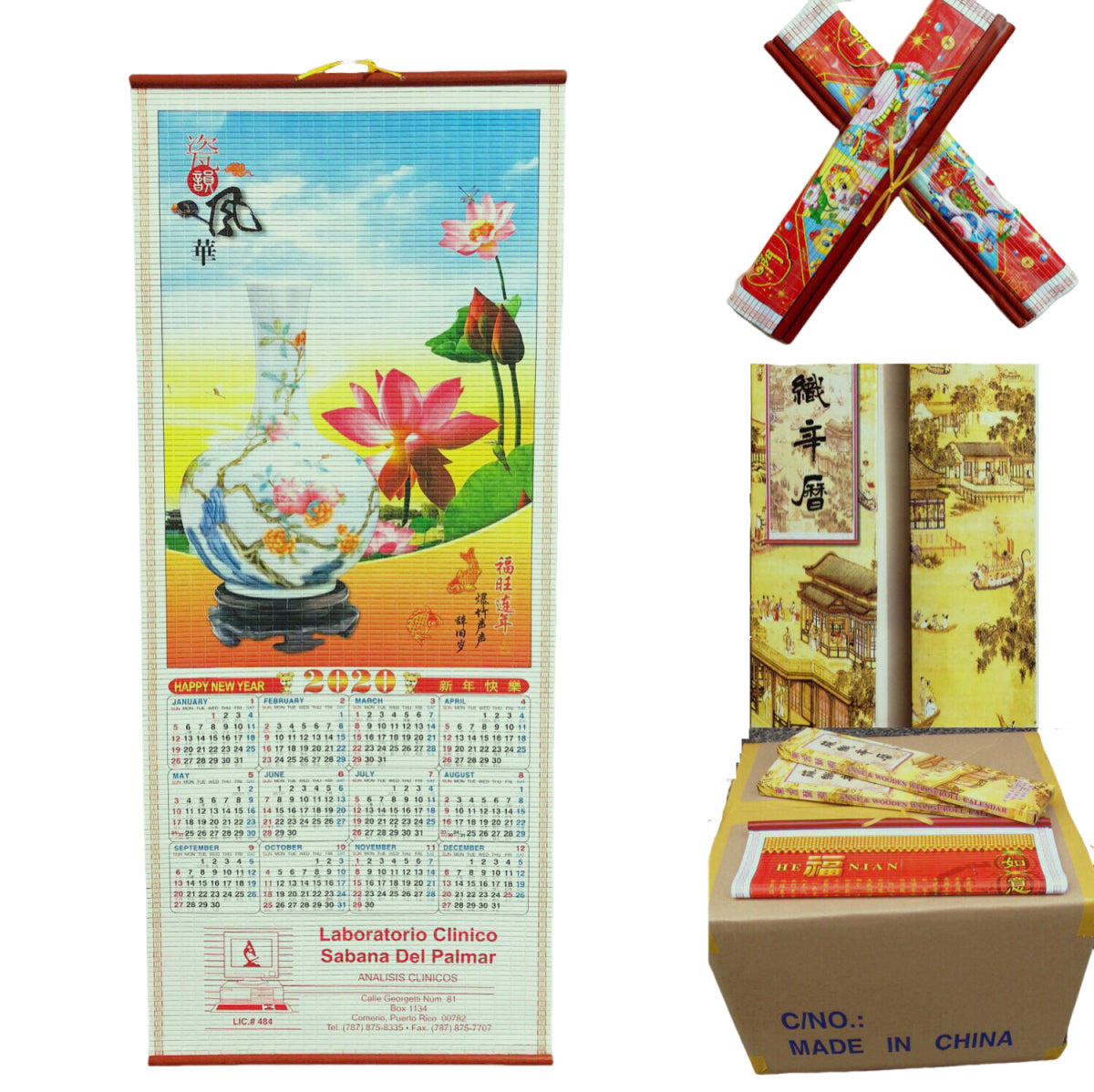 Scroll Wall Calendar 2026 Horse Year