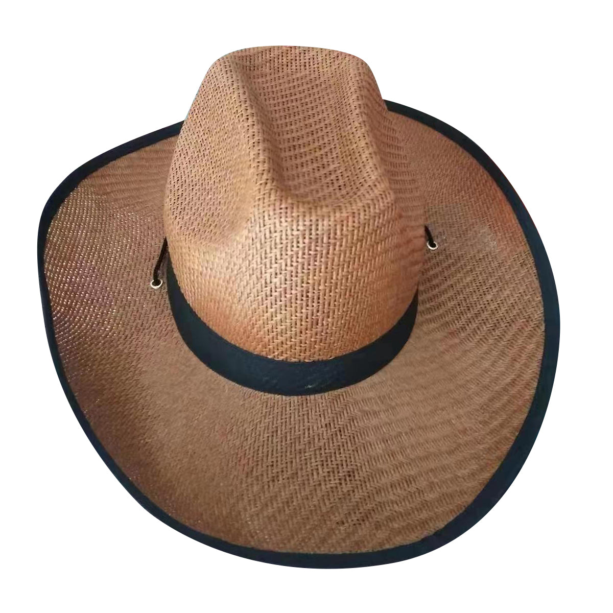 Sombrero de paja de moda vaquera