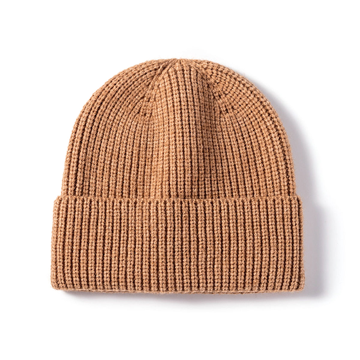 Bonnet à revers en tricot