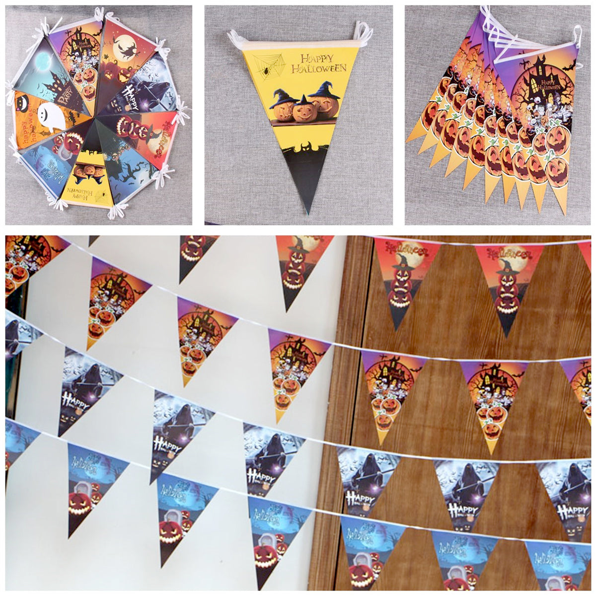 Conjunto de pancartas de papel para elecciones y ceremonias de partidos - En barco