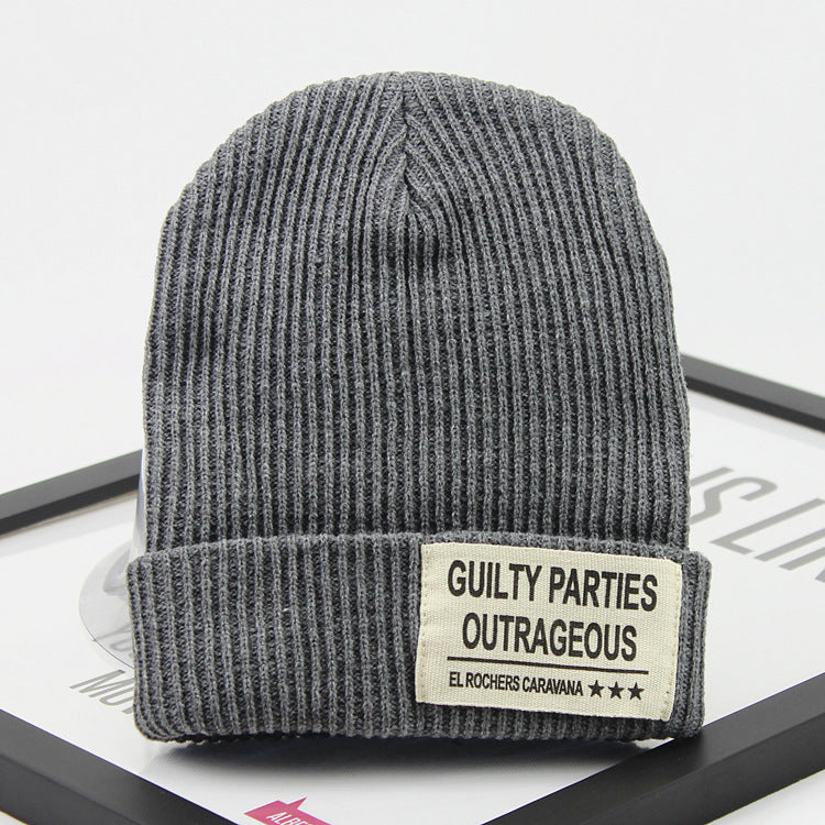 Gorro con logotipo de etiqueta