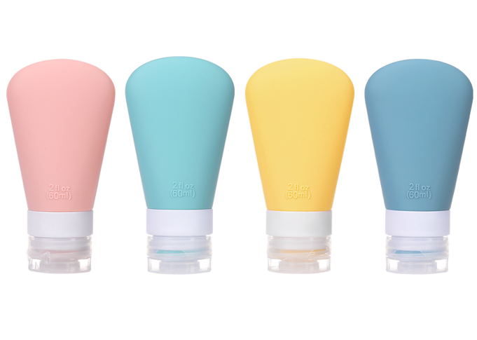 Bouteille de voyage en silicone