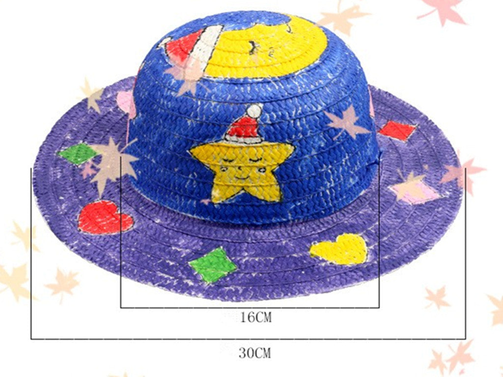 Peinture du chapeau de paille