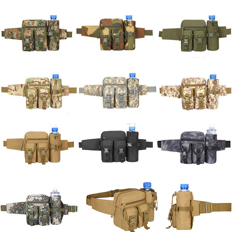 Portabotellas para bolso de cintura para exteriores