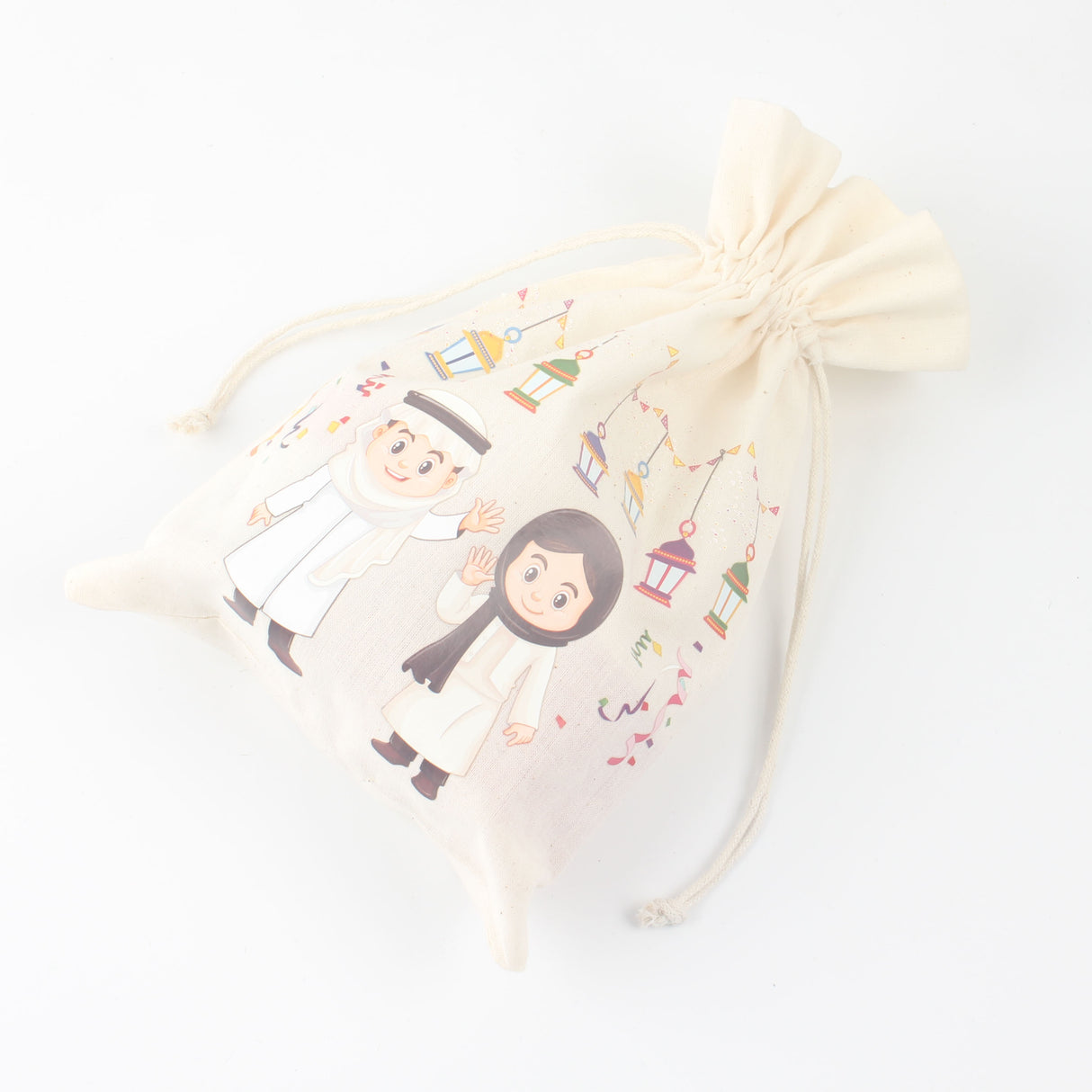 Bolsas y estuches con cordón a todo color