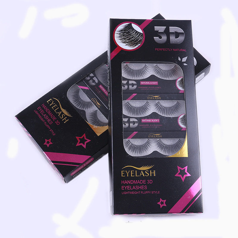 3d Eyelash Box Packed