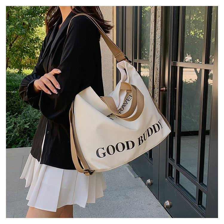 Canvas Backpack Hand Bag And Shoulder Bag