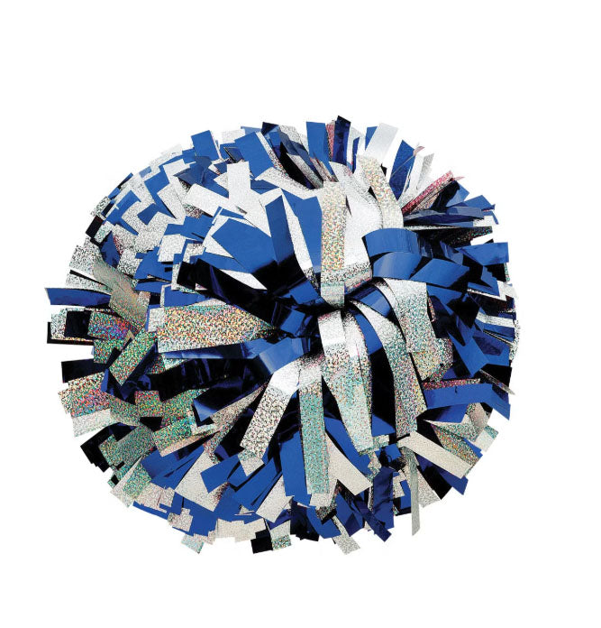 6"large Cheer Pompom Made By Laser Ribbon