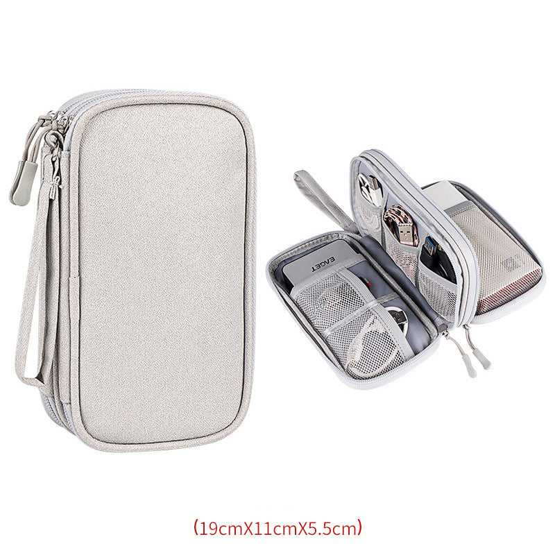 Bolsa organizadora de cables electrónicos