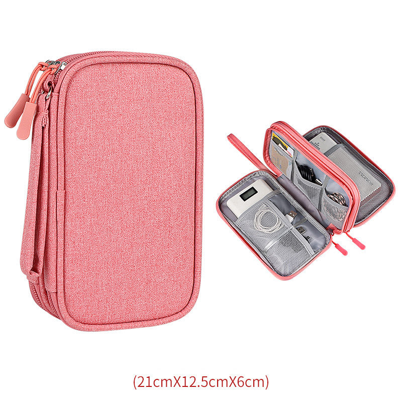 Bolsa organizadora de cables electrónicos