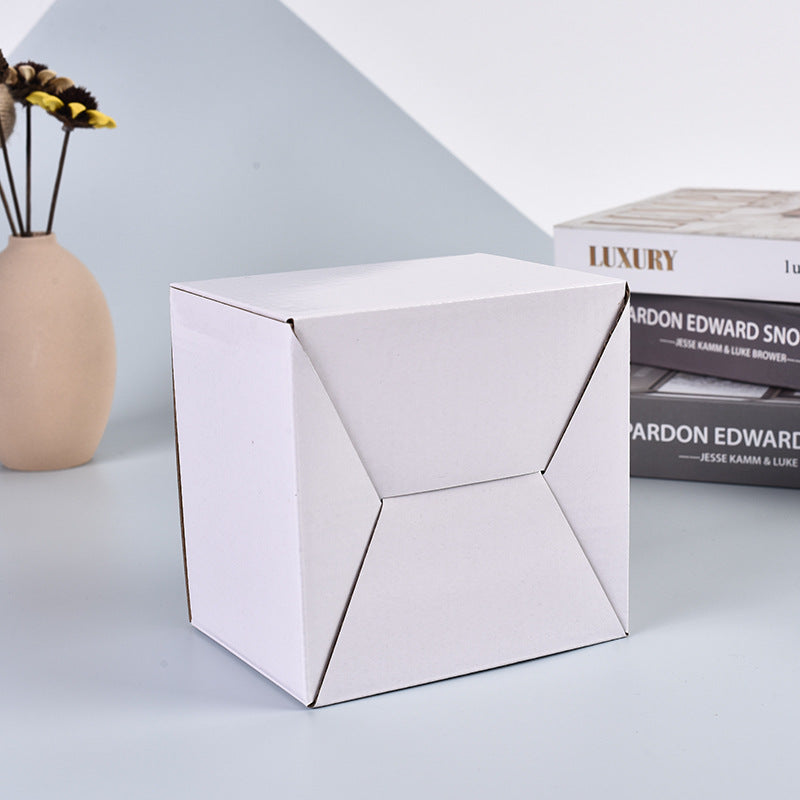 Caja de cartón corrugado laminado de 3 capas