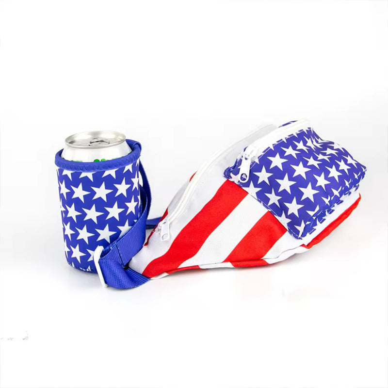 Fanny Pack With 2 Cup Holder Koozie