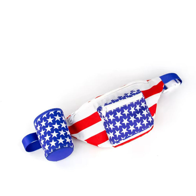 Riñonera con 2 portavasos Koozie