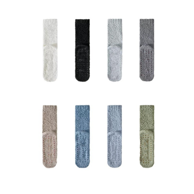 Calcetines de noche de cine con pinzas en la parte inferior