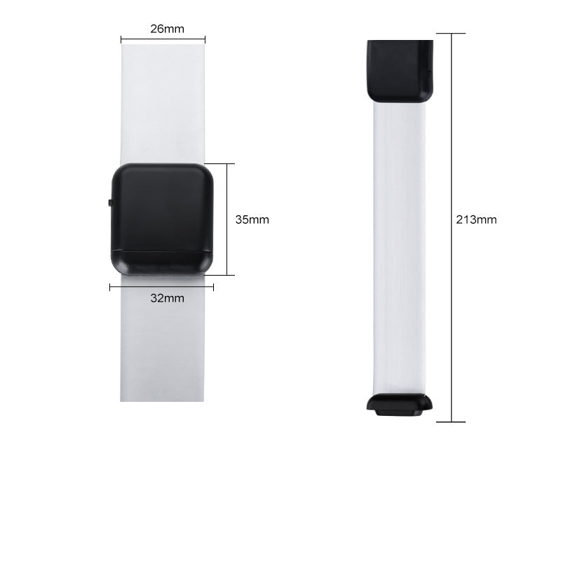 Pulsera LED que brilla en la noche con luz