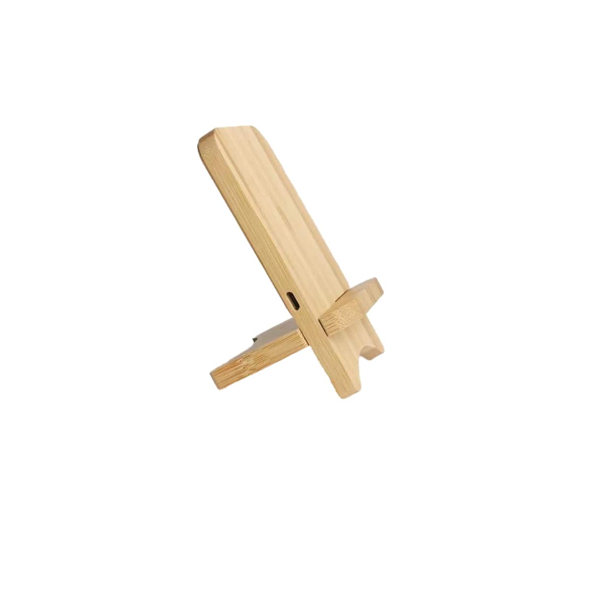 15w Bamboo Wireless Charger And Holder - Yorkn Inc✅