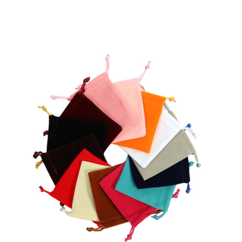 1.5x2 Inch Drawstring Velet Pouch - Yorkn Inc✅