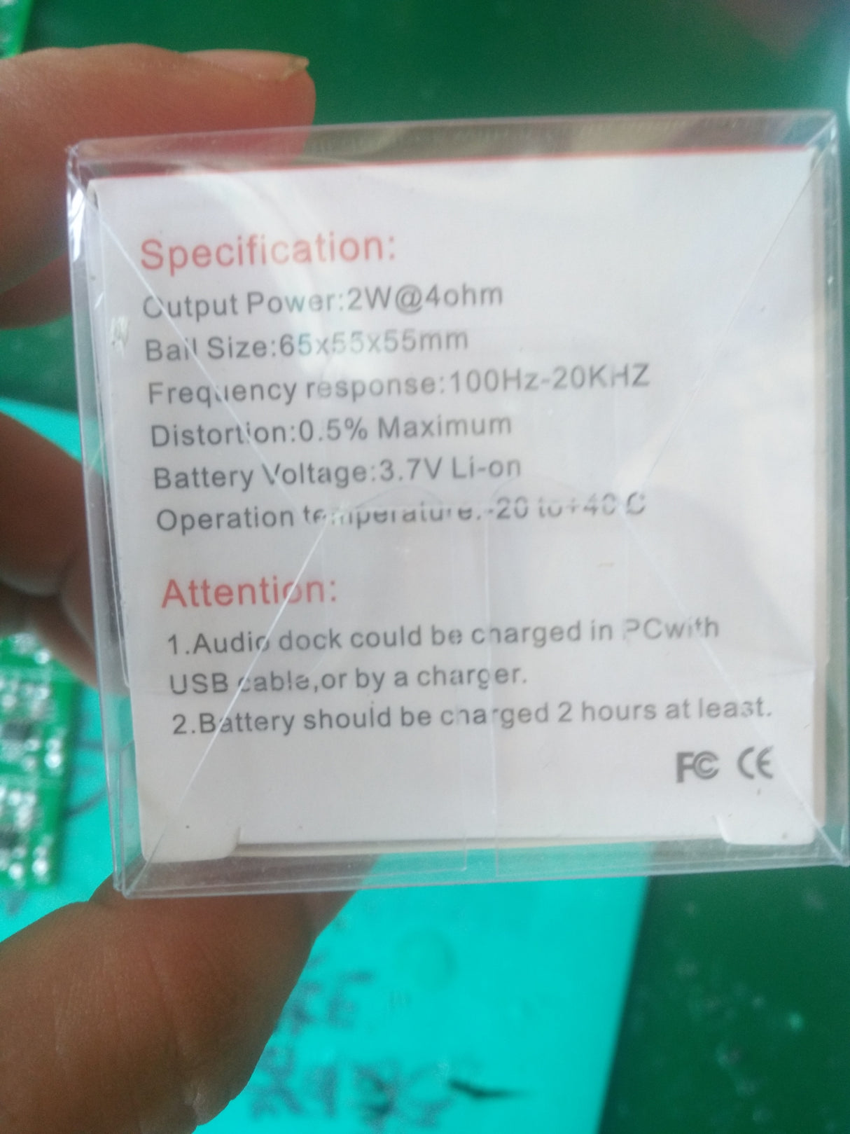 Mini altavoces USB para teléfono