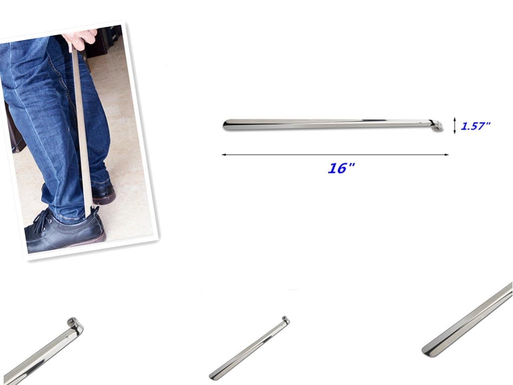 Calzador de acero inoxidable de 16"