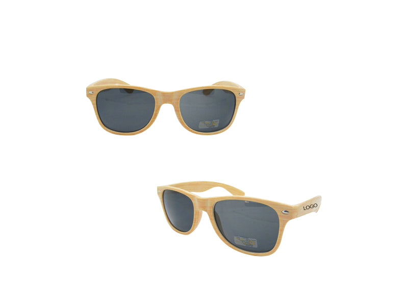 Imitation Wood Sunglasses