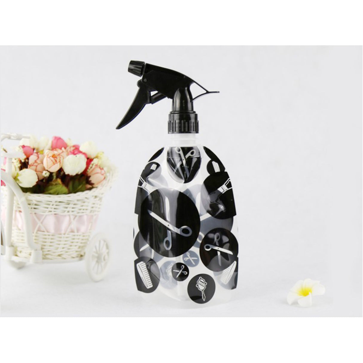 Botella pulverizadora plegable de bolsillo