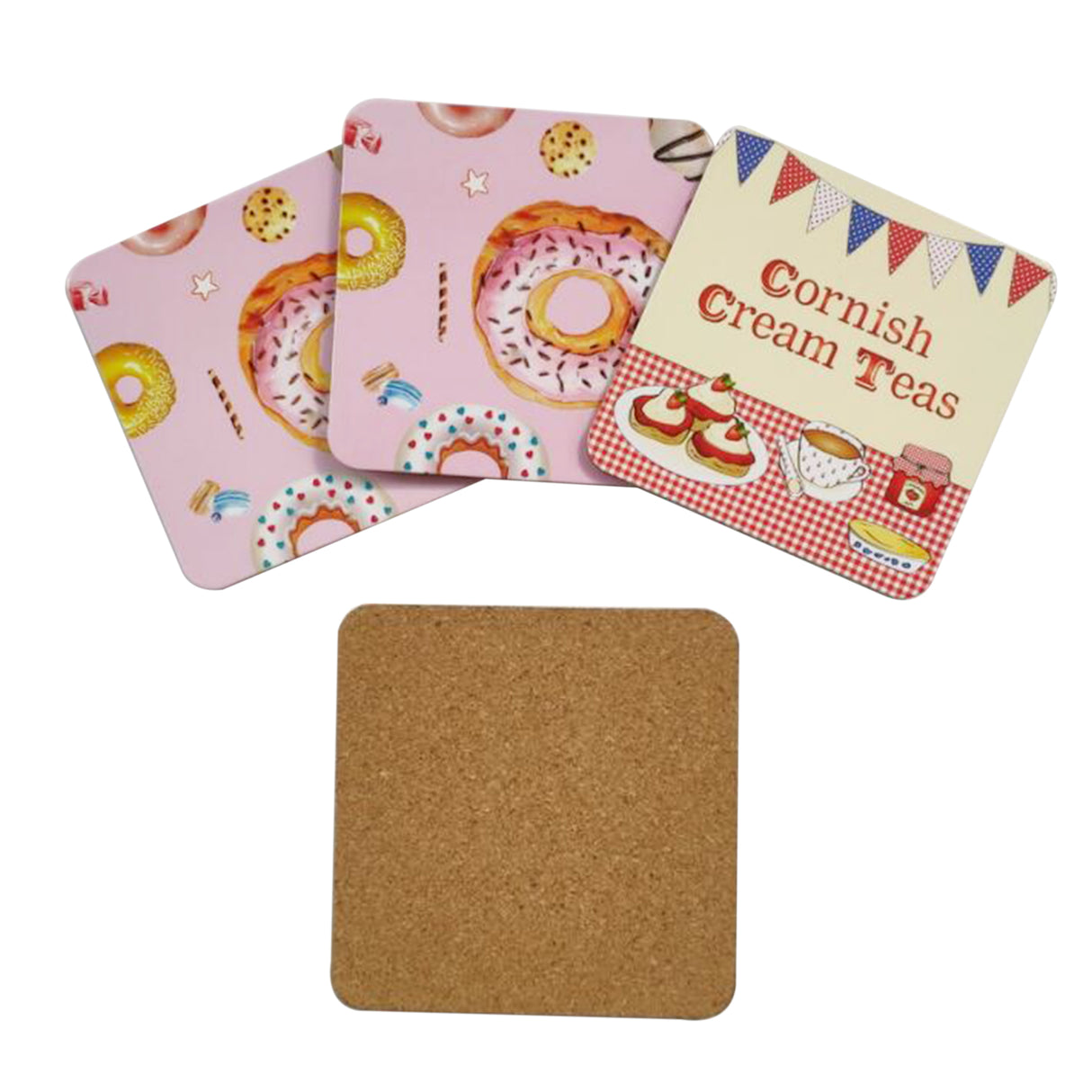 Dessous de verre carré