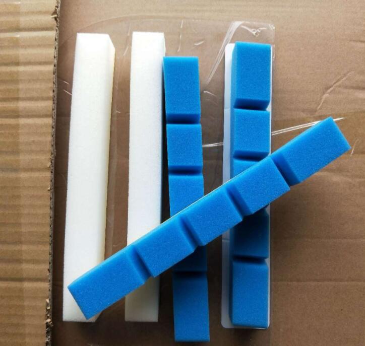 Bande de mousse bleue