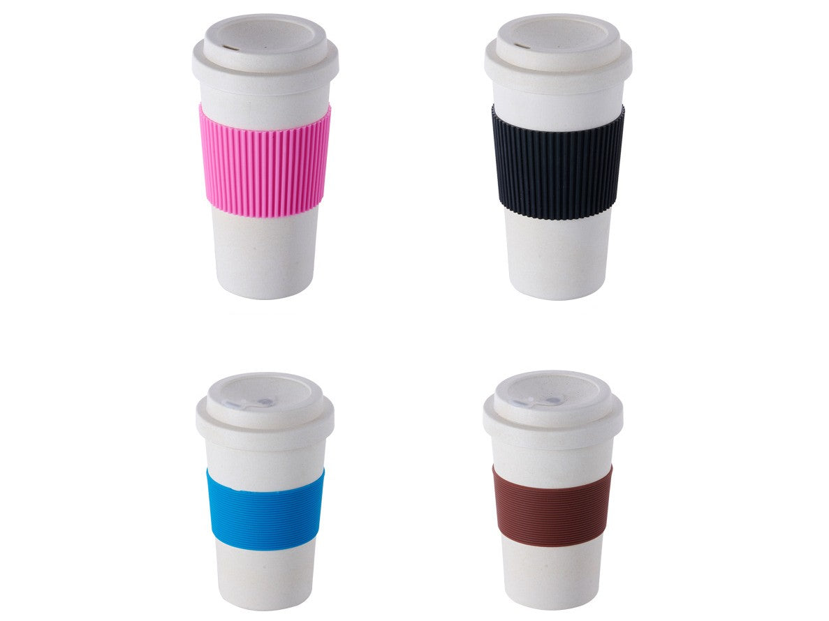 Vaso de fibra de bambú