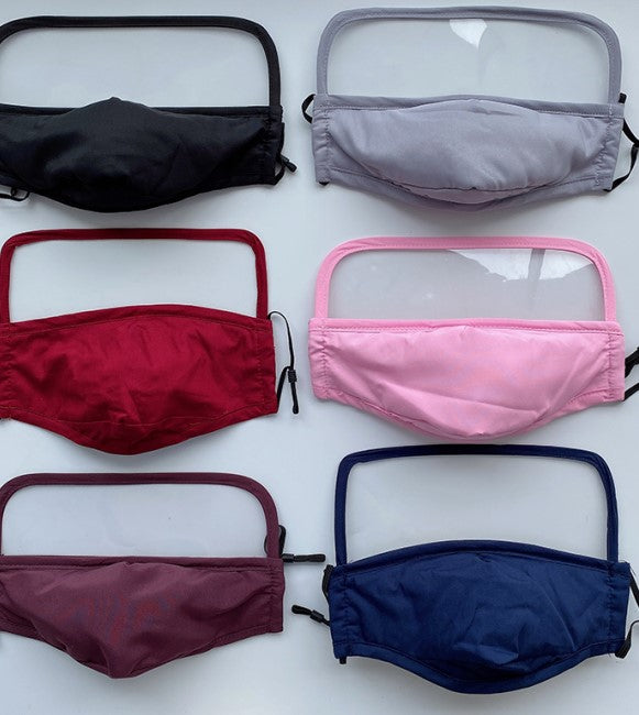 Masque et visière 2 en 1 pour enfants
