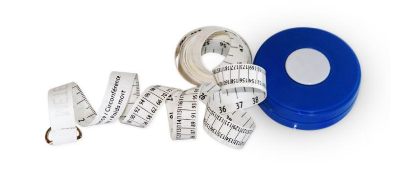 Cinta métrica para ganado